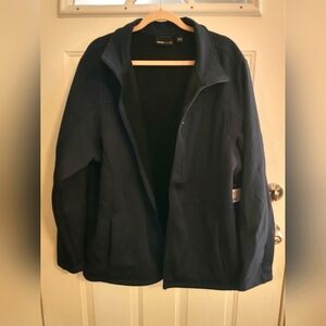 Men's NWT 2XL Dark Blue Swiss Army Sweater Fleece Jacket
